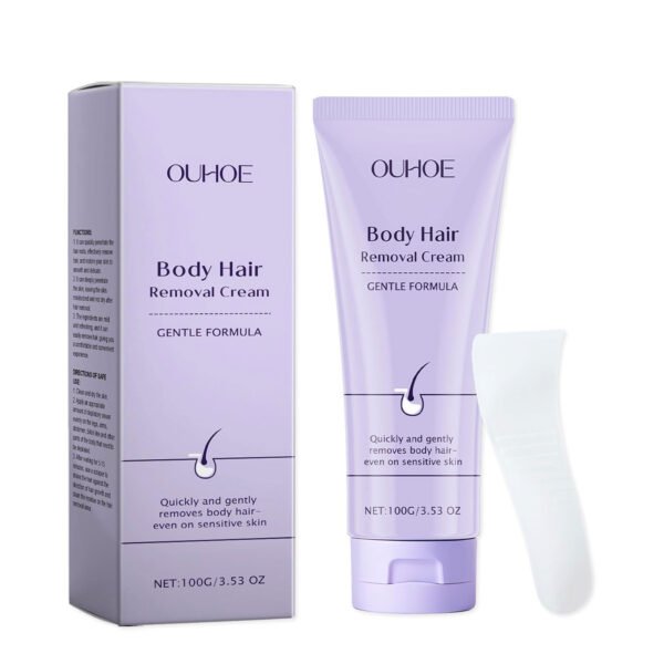 كريم إزالة الشعر والعناية بالبشرة فعّال وبدون ألم (نساء ورجال)